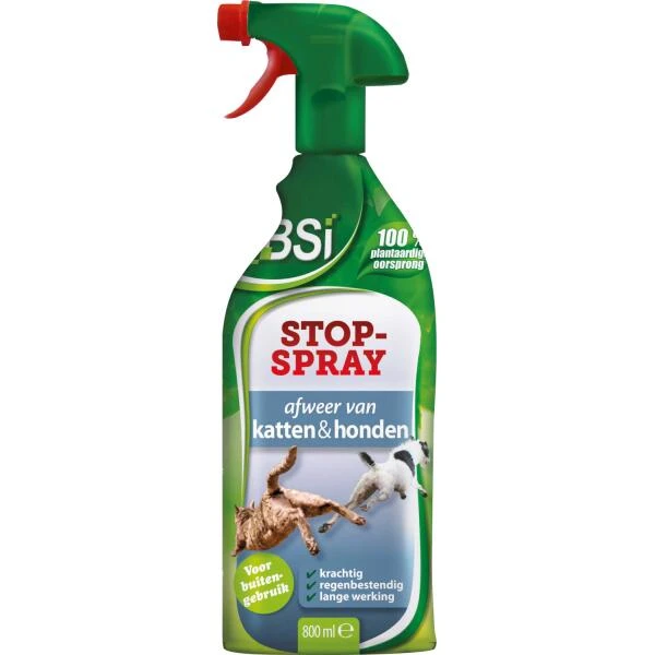 BSI Afweer Van Katten En Honden Ecologisch 800 Ml 1 BSI Afweer Van Katten En Honden Ecologisch 800 Ml