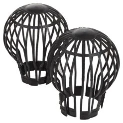 Dakgoot Bladvangers Tegen Verstopte Afvoerpijpen - Set Van 2 Stuks -EDIALUX Winkel dakgootbeschermers 1484066306 5 600