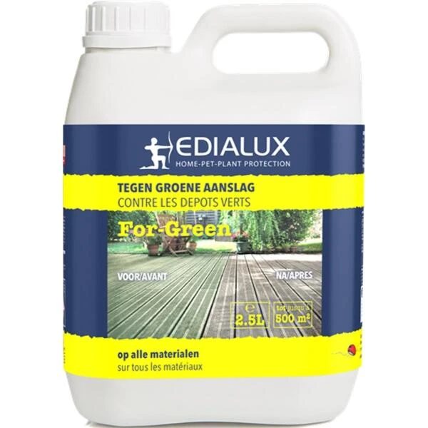 EDIALUX Groenreiniger For-green, 2,5 Liter 1 EDIALUX Groenreiniger For-green, 2,5 Liter
