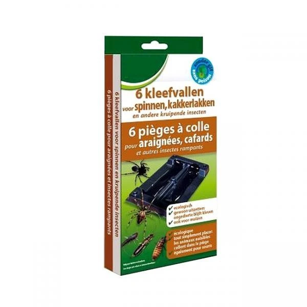 BSI Kleefvallen Voor Ongedierte - Set Van 6 Stuks 1 BSI Kleefvallen Voor Ongedierte - Set Van 6 Stuks