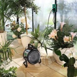 Serre/Kasverwarming En Ventilator In 1 Met Digitale Thermostaat -EDIALUX Winkel verwarming ventilator in 1 toestel 1543855208 4 600